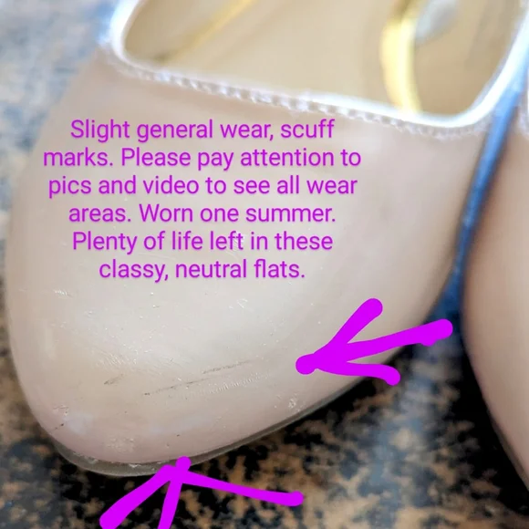 Mossimo Brand size 8.5, ladies flats, GUC - Picture 5 of 6